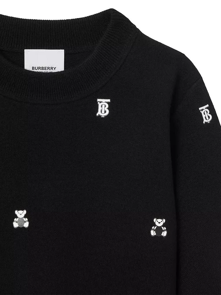 商品Burberry|Little Kid's & Kid's Nicky Bear Logo Sweatshirt,价格¥2003,第4张图片详细描述
