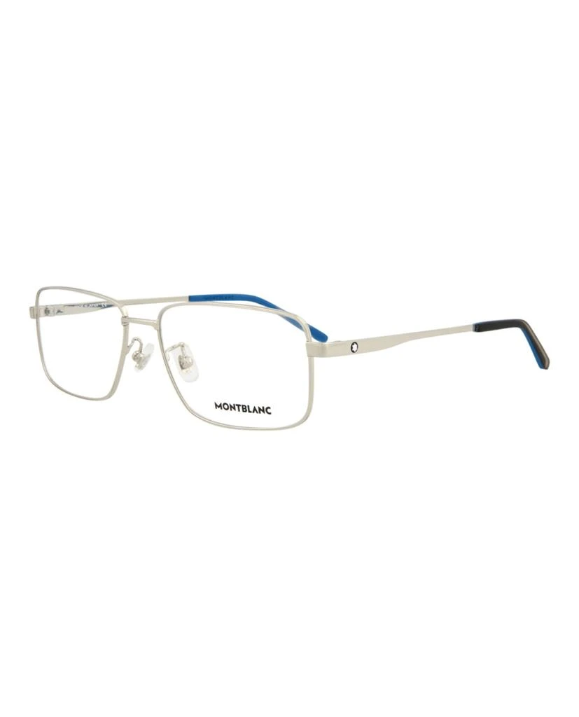 商品MontBlanc|Square-Frame Metal Optical Frames,价格¥724,第2张图片详细描述