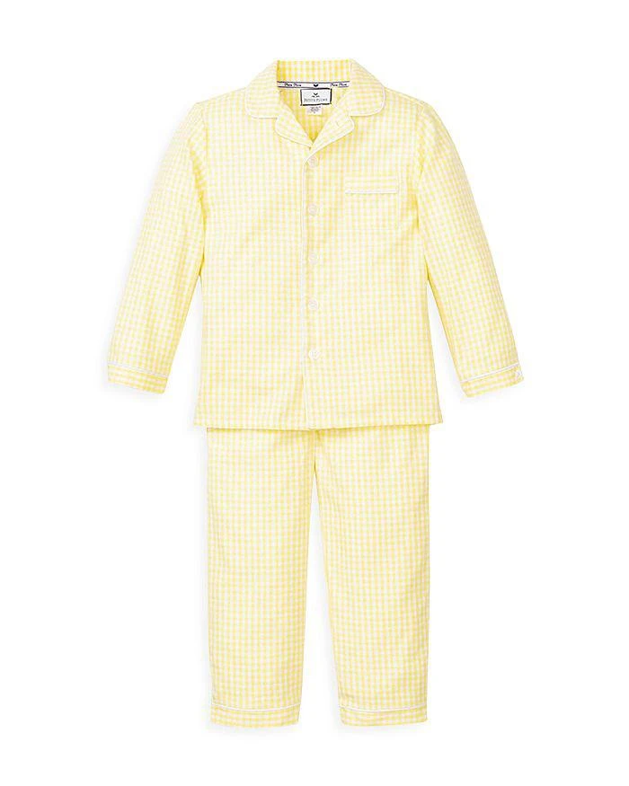 商品Petite Plume|Unisex Gingham Pajama Set - Baby, Little Kid, Big Kid,价格¥433,第1张图片