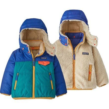 商品Patagonia|Reversible Tribbles Hooded Jacket - Infants',价格¥445,第3张图片详细描述
