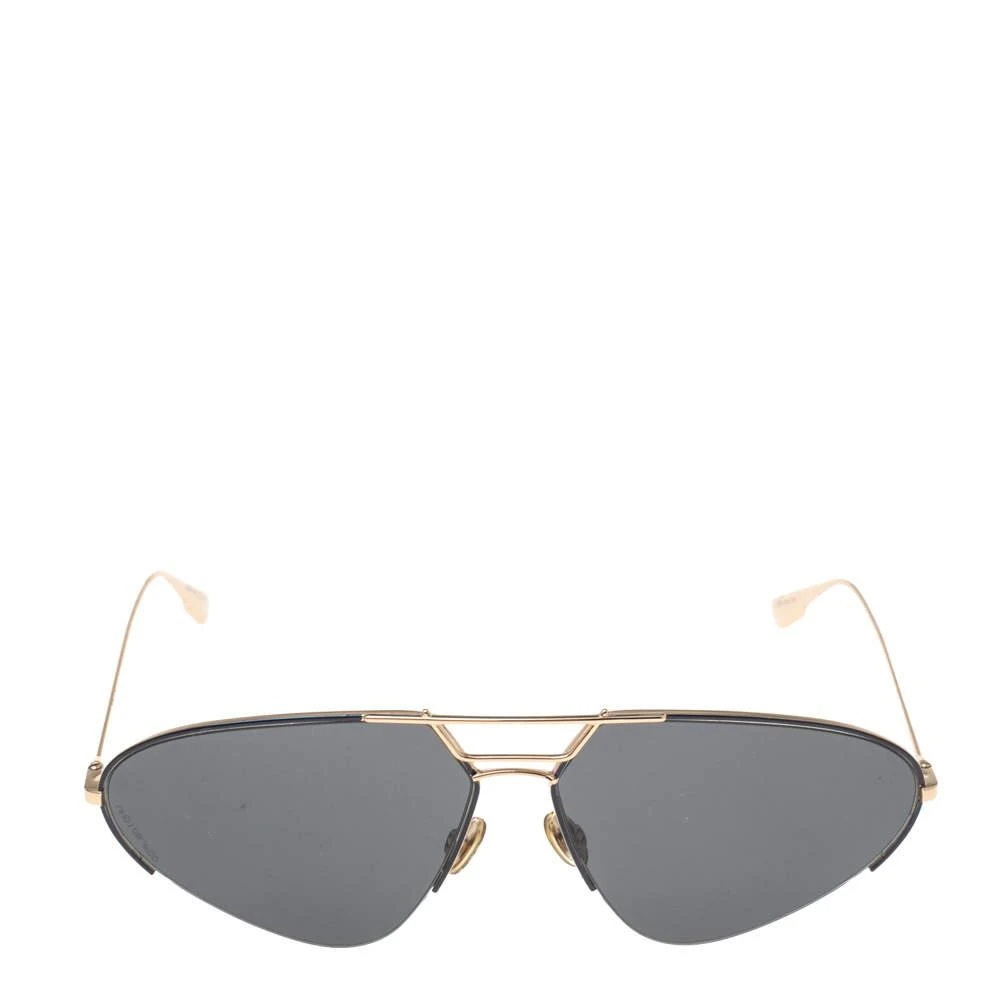 商品[二手商品] Dior|Dior Grey Dior Stellaire 5 Aviator Sunglasses ,价格¥2019,第2张图片详细描述