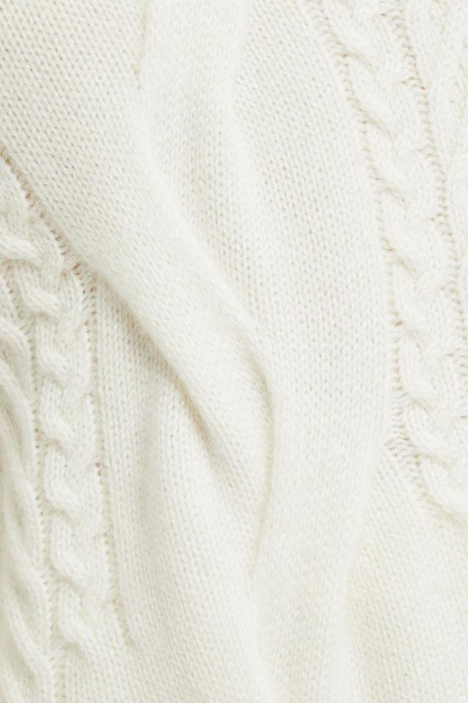 商品N.PEAL|Cable-knit cashmere turtleneck sweater,价格¥4050,第6张图片详细描述