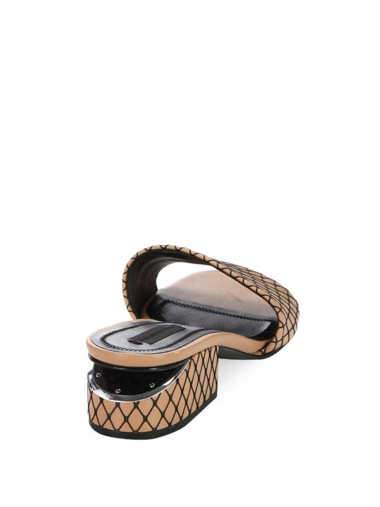 商品Alexander Wang|Lou Low Heel Fishnet Slides,价格¥3388,第2张图片详细描述