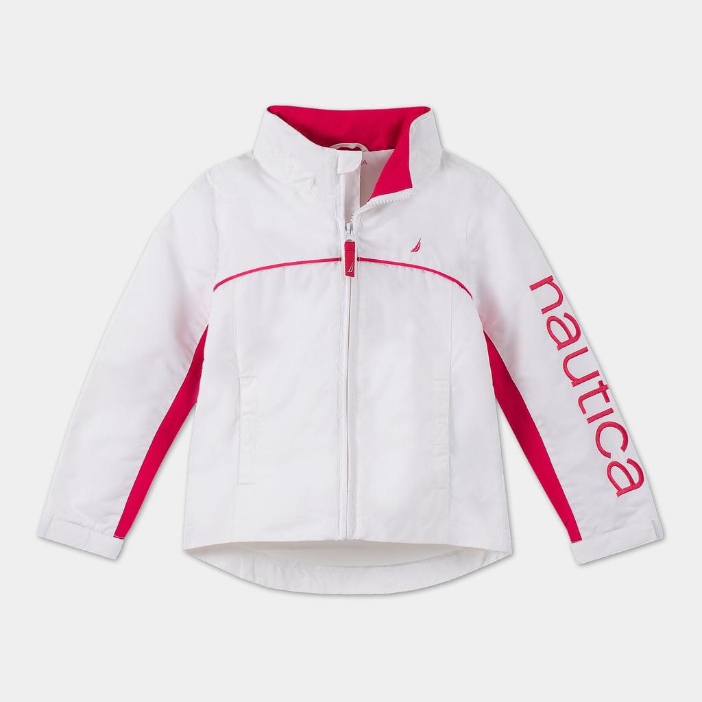 Nautica Girls' Water-Resistant J-Class Jacket (8-20)商品第2张图片规格展示