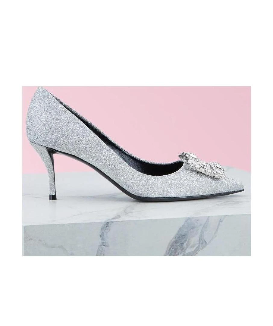 商品Roger Vivier|Roger Vivier 女士高跟鞋 RVW41417620JO1B200 灰色,价格¥14678,第1张图片