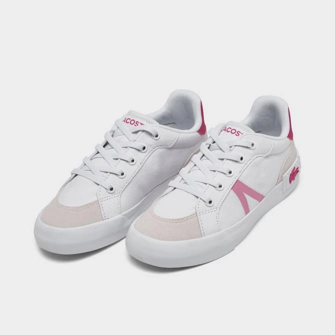 商品Lacoste|Girls' Little Girls' Lacoste L004 Casual Shoes,价格¥293,第2张图片详细描述