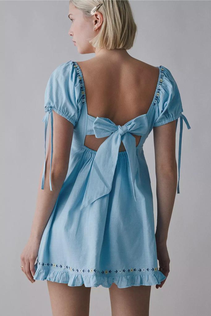 sachin and babi light blue dress 12 Days of Christmas Dress Up Days main image 1