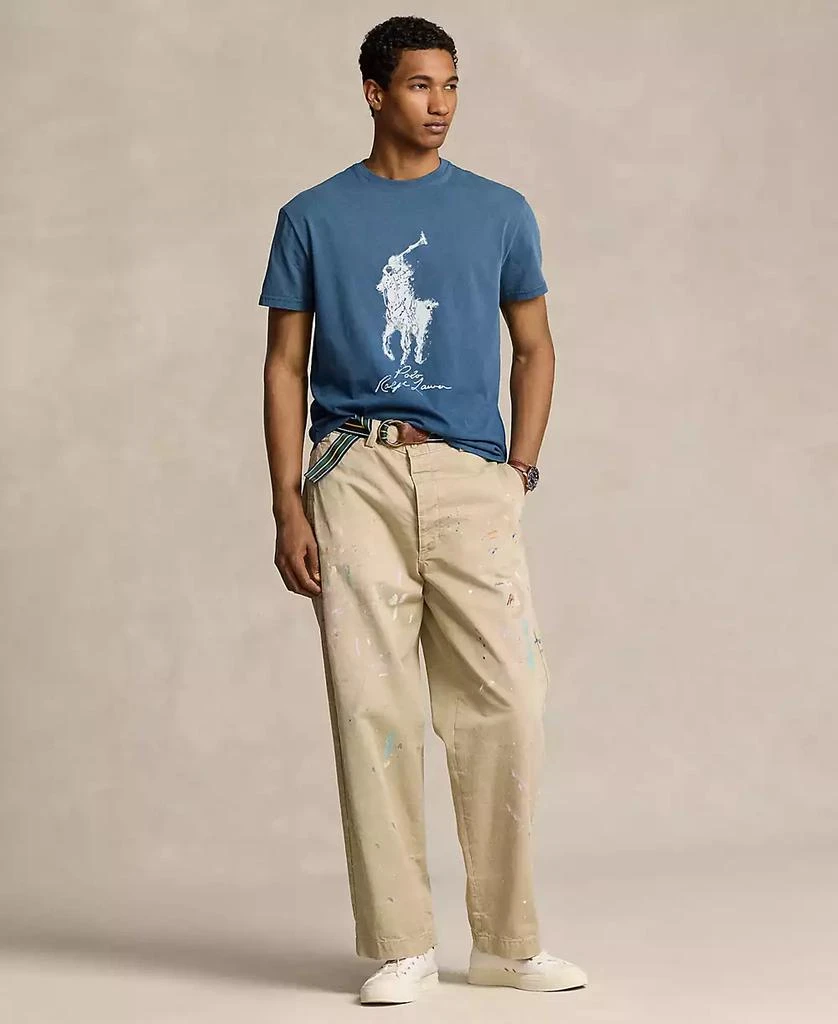 商品Ralph Lauren|Men's Classic-Fit Big Pony Jersey T-Shirt,价格¥235,第4张图片详细描述