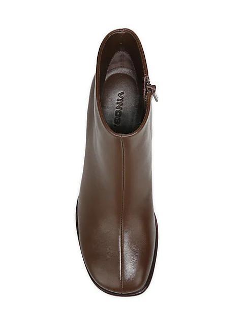 商品Vince|Maggie Leather Ankle Boots,价格¥2574,第7张图片详细描述