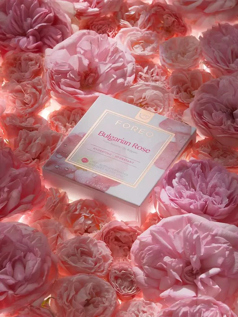 商品Foreo|UFO Activated 6-Pack Bulgarian Rose Sheet Mask Set,价格¥166,第3张图片详细描述