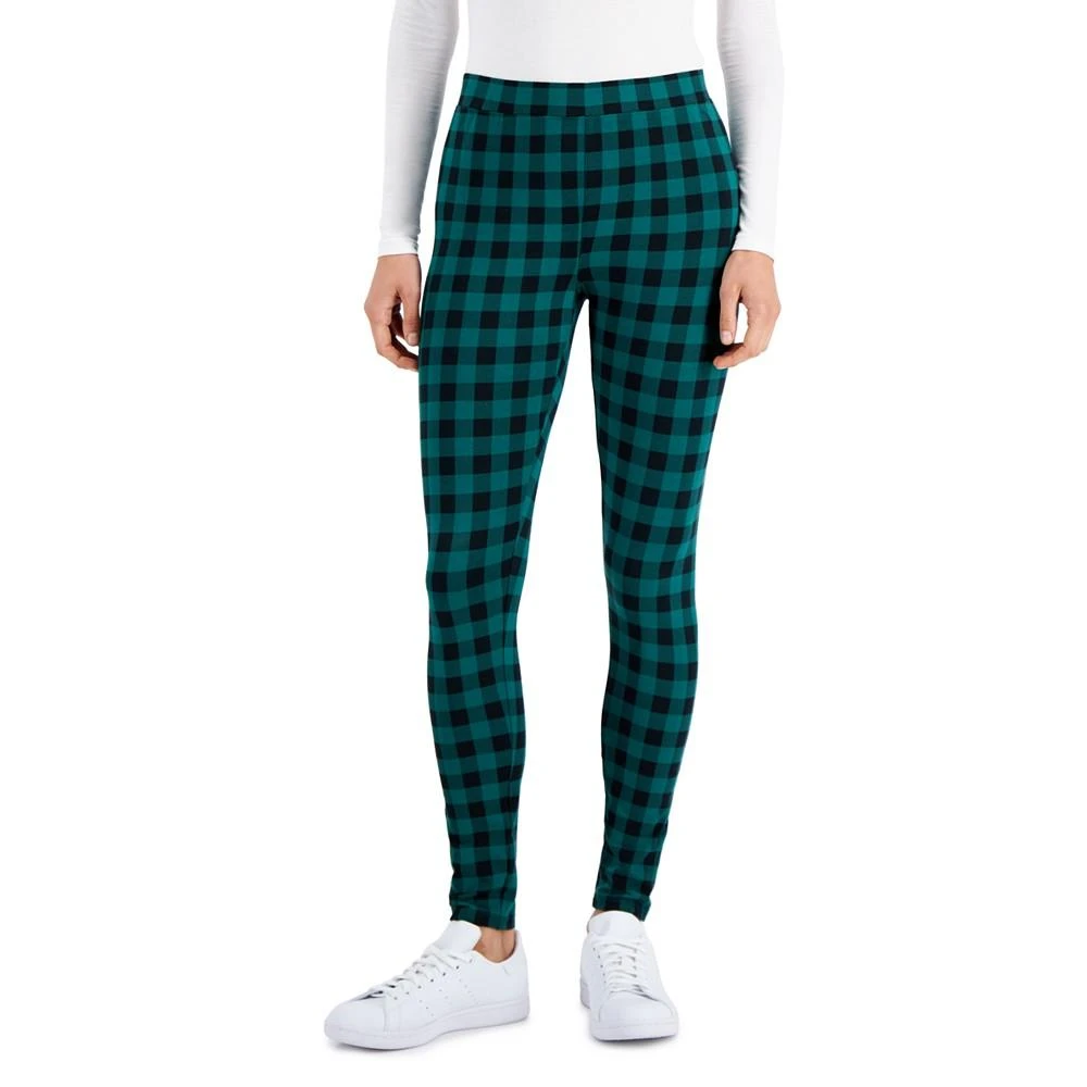 商品Style & Co|Women's Plaid Mid-Rise Leggings, Created for Macy's,价格¥42,第1张图片