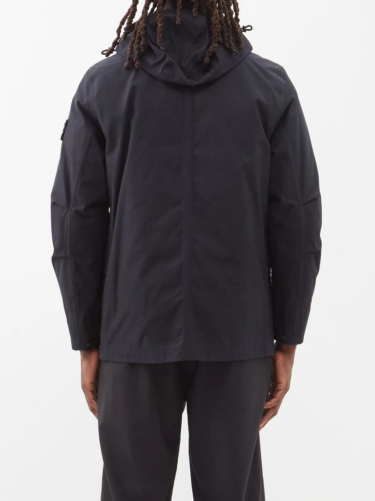 商品Stone Island|Logo-patch hooded down-filled shell parka,价格¥10716,第5张图片详细描述