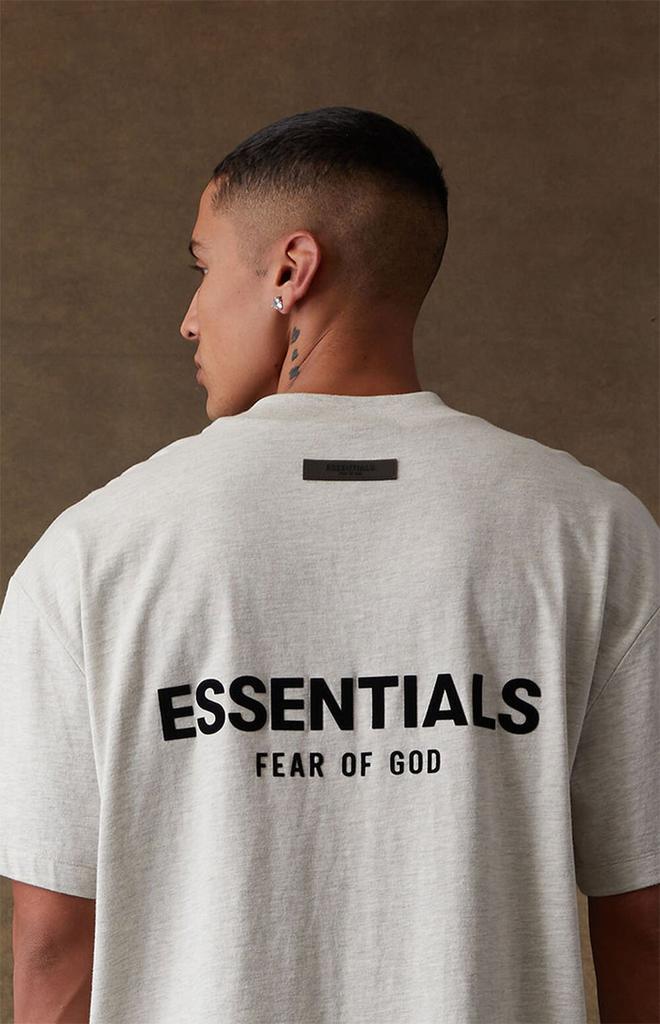 商品Essentials|Light Oatmeal T-Shirt,价格¥324,第7张图片详细描述