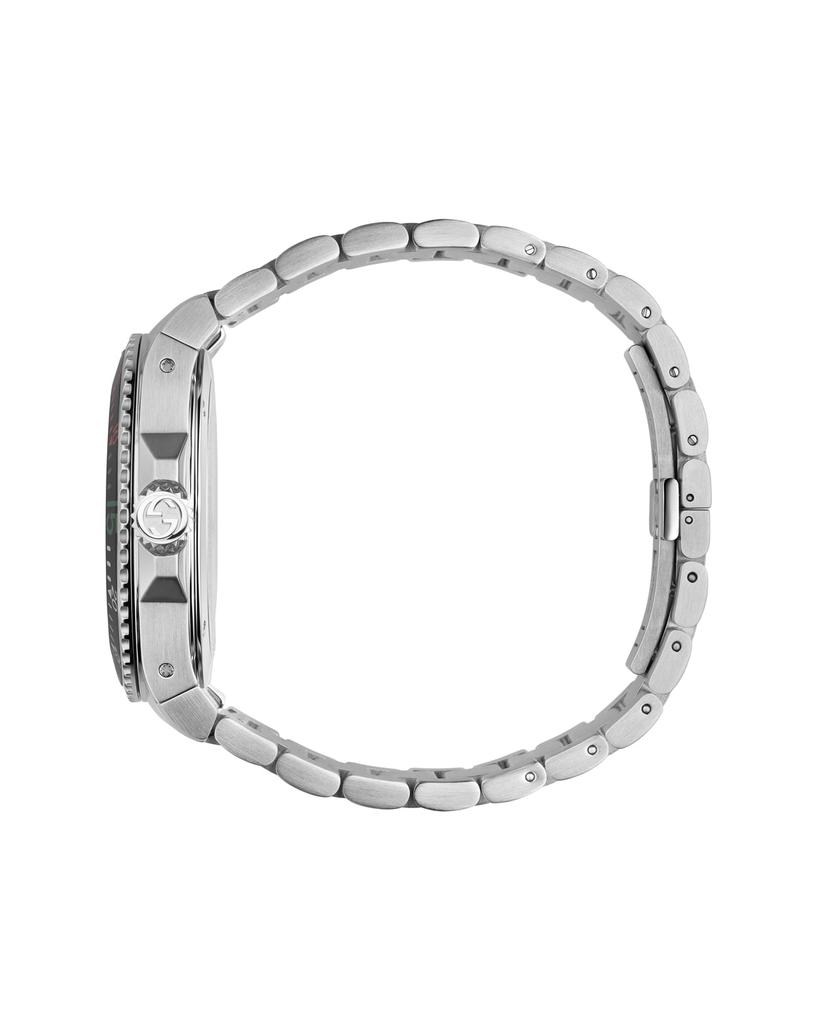 45mm Gucci Dive Stainless Steel Bracelet Watch商品第4张图片规格展示