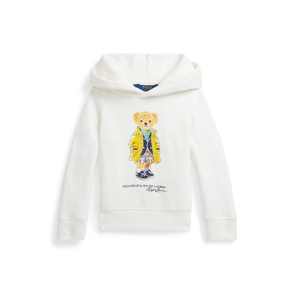 商品Ralph Lauren|Polo Bear Fleece Hoodie (Little Kids),价格¥275,第1张图片