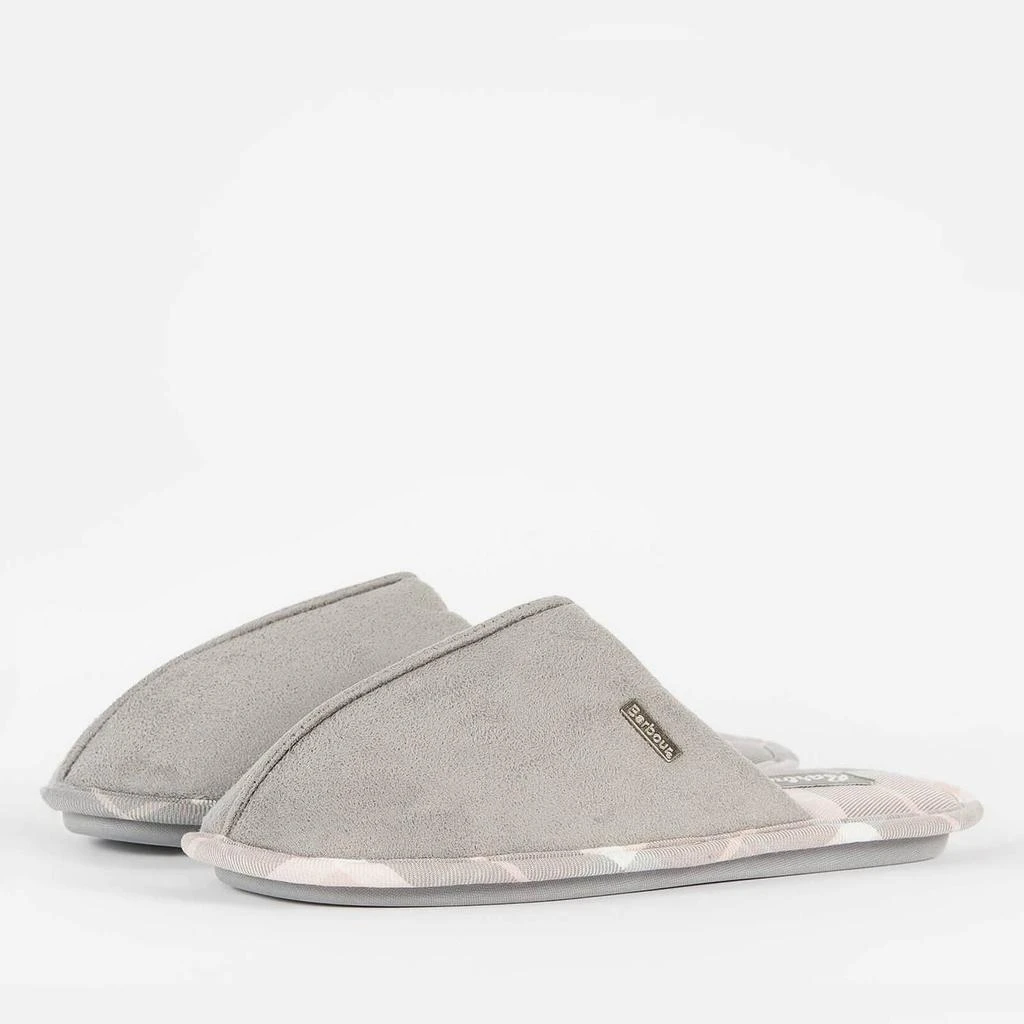 商品Barbour|Barbour Women's Simone Suede Slippers - Grey,价格¥99,第2张图片详细描述