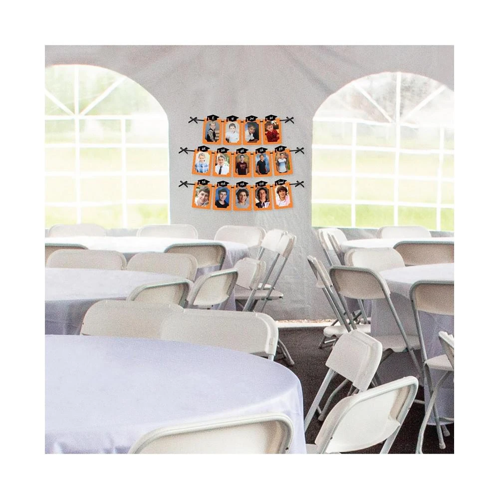 商品Big Dot of Happiness|Orange Grad - Best is Yet to Come - DIY Party Decor Picture Display Photo Banner,价格¥119,第3张图片详细描述