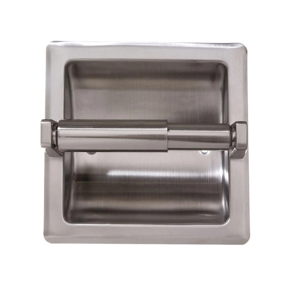 商品Arista Bath Products|Arista Recessed Toilet Paper Holder Satin,价格¥344,第1张图片