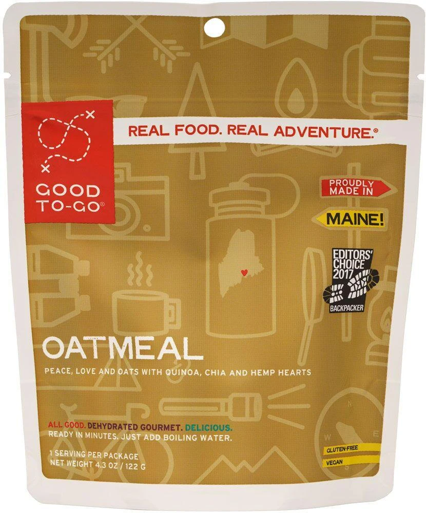 商品Good To Go|Good To Go Food - Oatmeal Breakfast,价格¥52,第1张图片