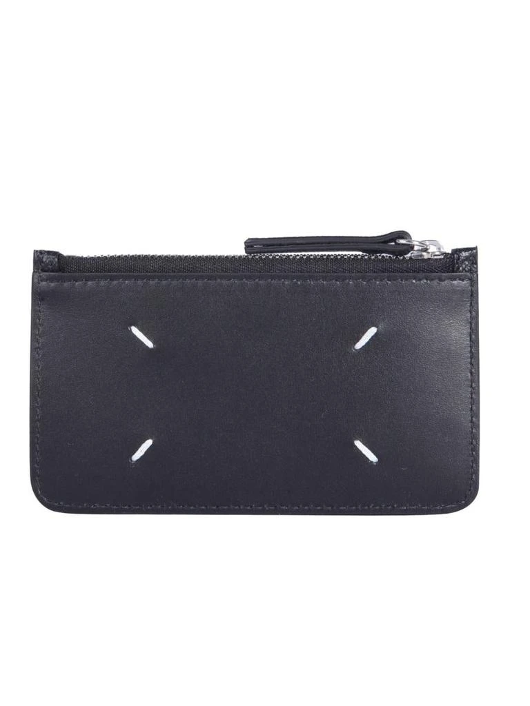 商品MAISON MARGIELA|MAISON MARGIELA ZIPPERED CARD HOLDER,价格¥1522,第2张图片详细描述