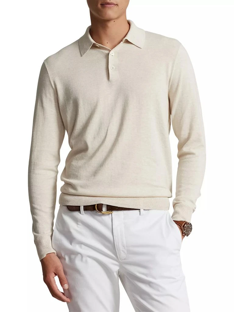 商品Ralph Lauren|Cotton Polo Sweater,价格¥930,第3张图片详细描述