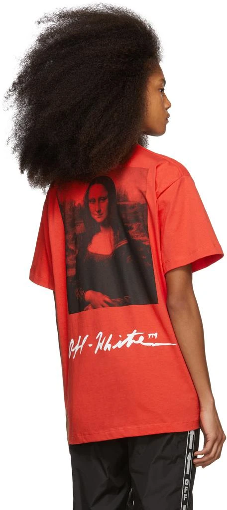 商品Off-White|Red Monalisa T-Shirt,价格¥1484,第3张图片详细描述