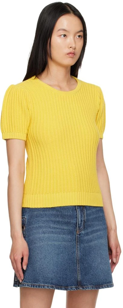 商品See by Chloé|Yellow Rib Sweater,价格¥1569,第2张图片详细描述