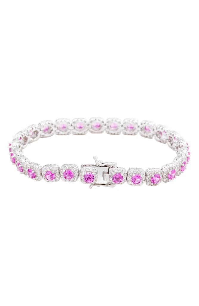 商品Suzy Levian|Sapphire Tennis Bracelet,价格¥5459,第4张图片详细描述