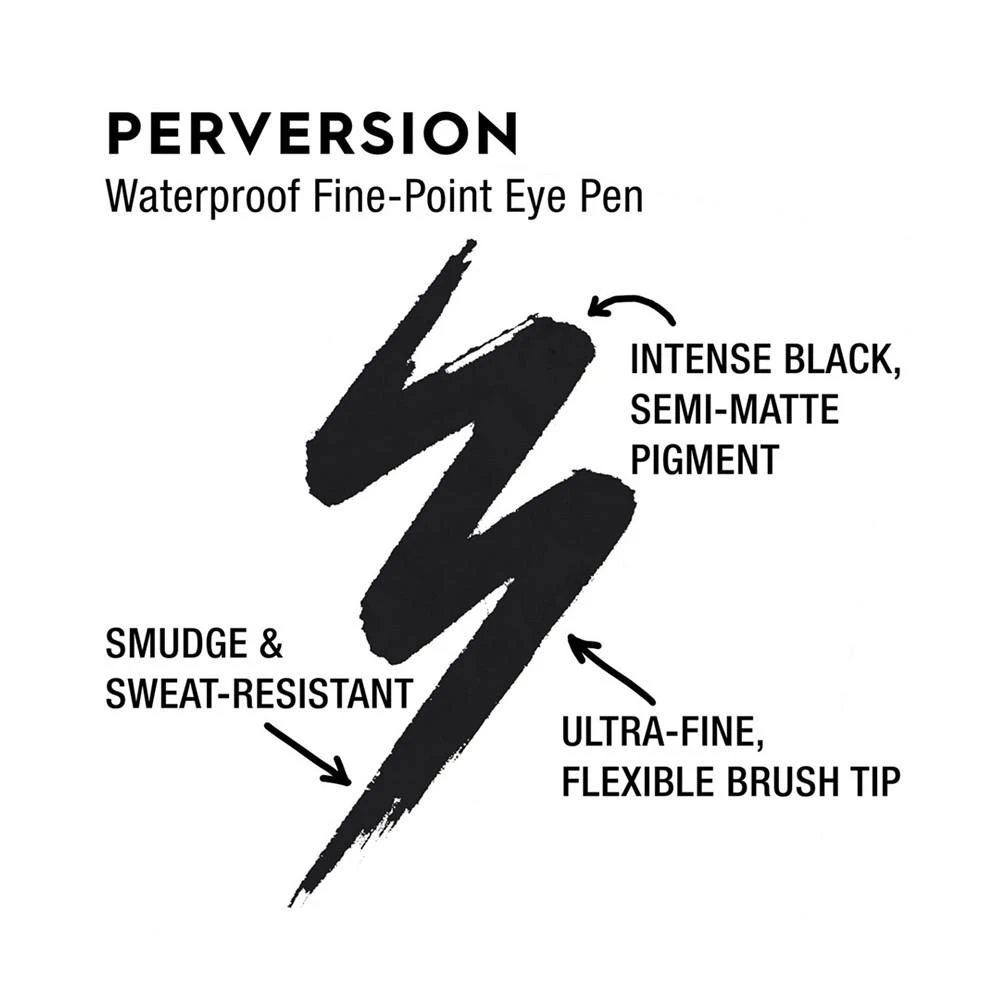商品Urban Decay|Perversion Waterproof Fine-Point Eye Pen,价格¥184,第2张图片详细描述