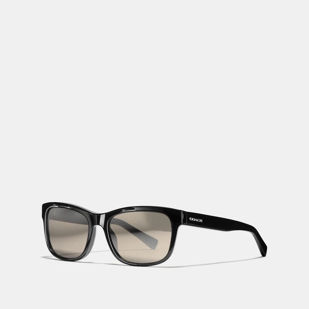 商品Coach|Coach Outlet Hudson Rectangle Sunglasses,价格¥772,第3张图片详细描述