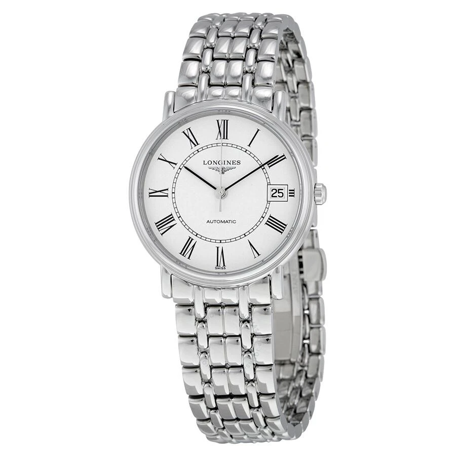 商品Longines|Presence Automatic White Dial Men's Watch L4.821.4.11.6,价格¥5619,第1张图片