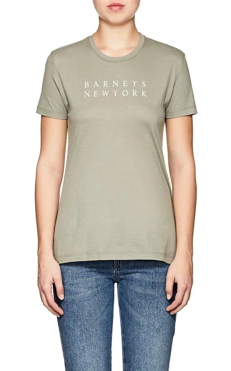 商品Barneys New York|Logo Pima Cotton T-Shirt,价格¥591,第1张图片