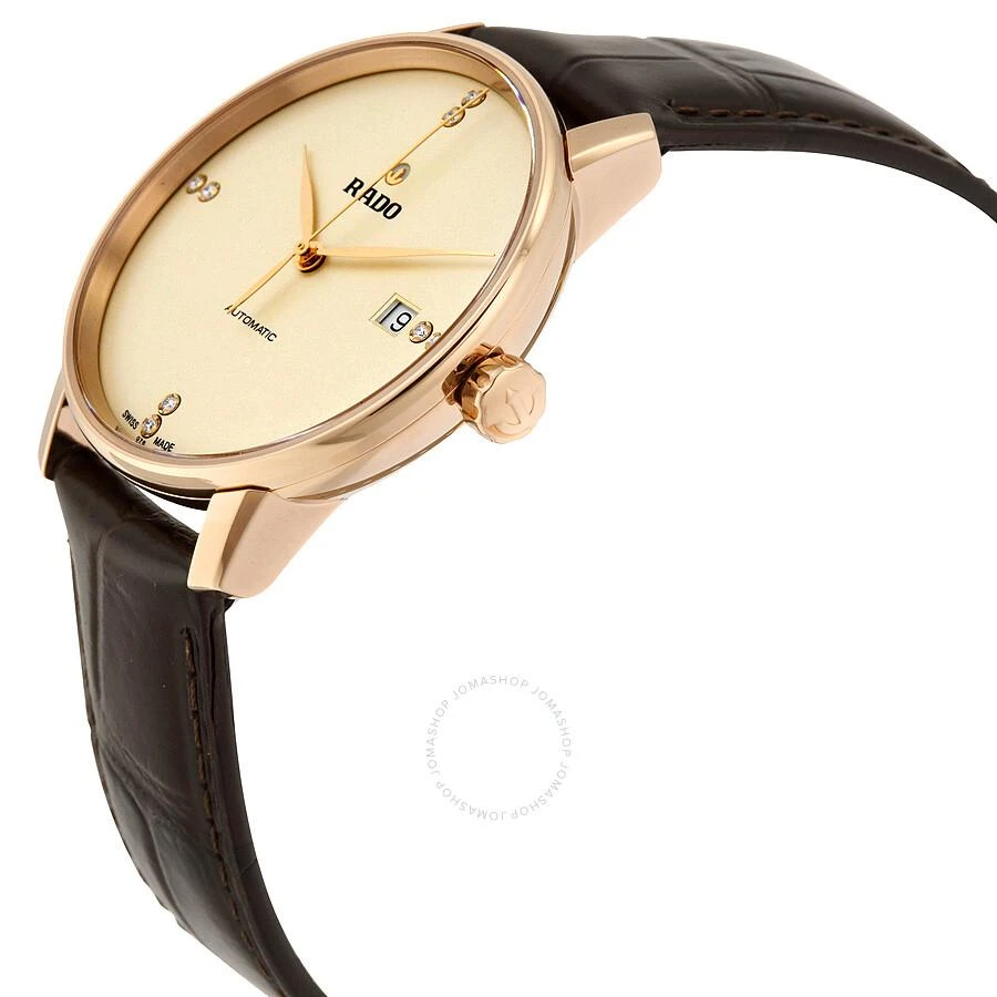 商品Rado|Coupole Classic Automatic Champange Dial Unisex Watch R22861765,价格¥9494,第2张图片详细描述
