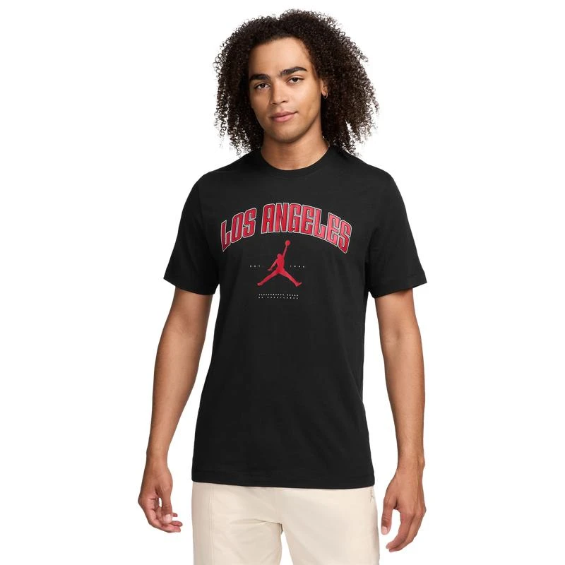 商品Jordan|Jordan LA City LBR Short Sleeve Crew - Men's,价格¥263,第1张图片