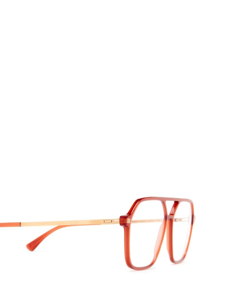 商品Mykita|Hiti C152 Milky Peach/champagne Gol Glasses,价格¥4992,第3张图片详细描述