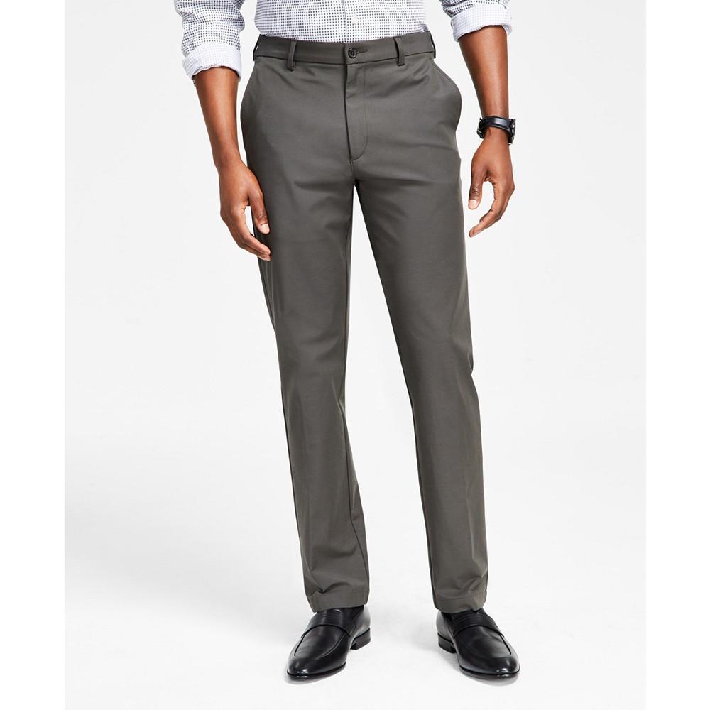 商品Ralph Lauren|Men's Classic-Fit Cotton Stretch Performance Dress Pants,价格¥674,第6张图片详细描述