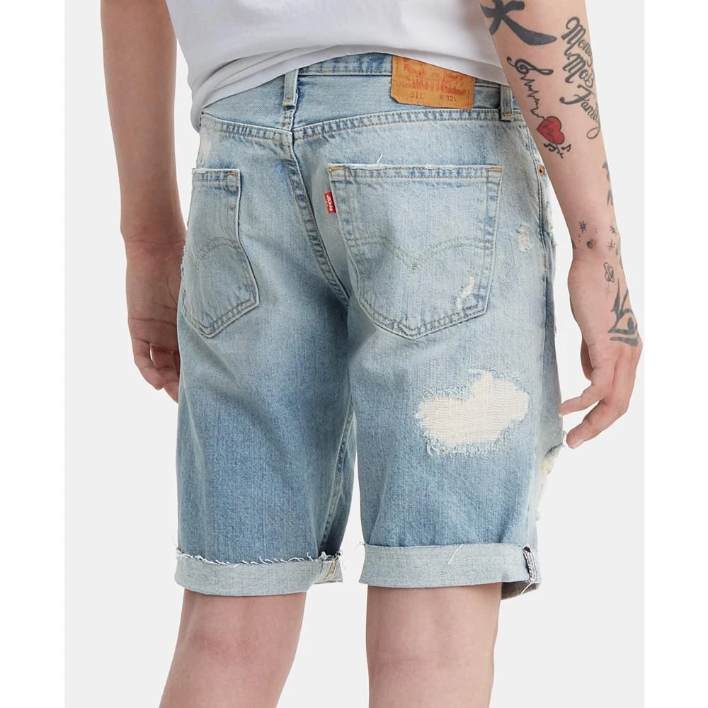 商品Levi's|Men's 511 Slim 12" Cutoff Stretch Shorts,价格¥131,第2张图片详细描述