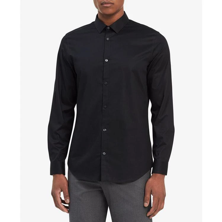 商品Calvin Klein|Men's Infinite Slim Fit Shirt,价格¥515,第5张图片详细描述