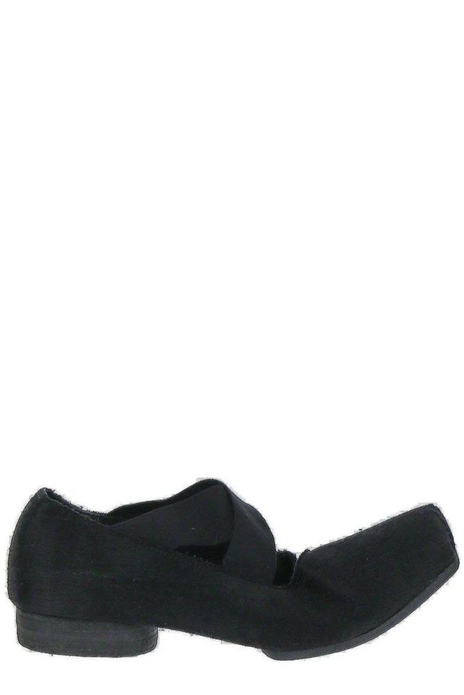 商品Uma Wang|Uma Wang Square Toe Ballet Tenebra Shoes,价格¥3545,第1张图片