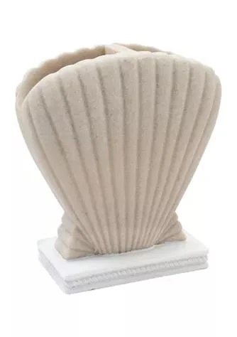 商品Sweet Home Collection|Coastal Shell Bath Accessory Collection Bathroom Toothbrush Holder,价格¥166,第1张图片