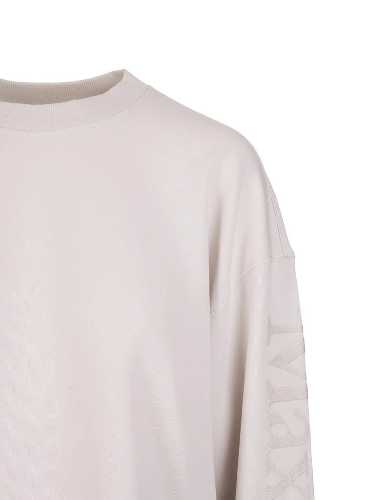 商品Max Mara|'S Max Mara Woman White Eccesso Crew Neck Sweatshirt,价格¥1430,第3张图片详细描述