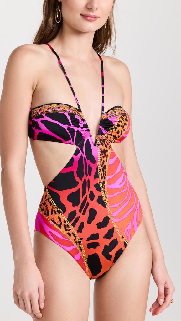 商品Camilla|Camilla V Wire Cut Out One Piece,价格¥2689,第4张图片详细描述