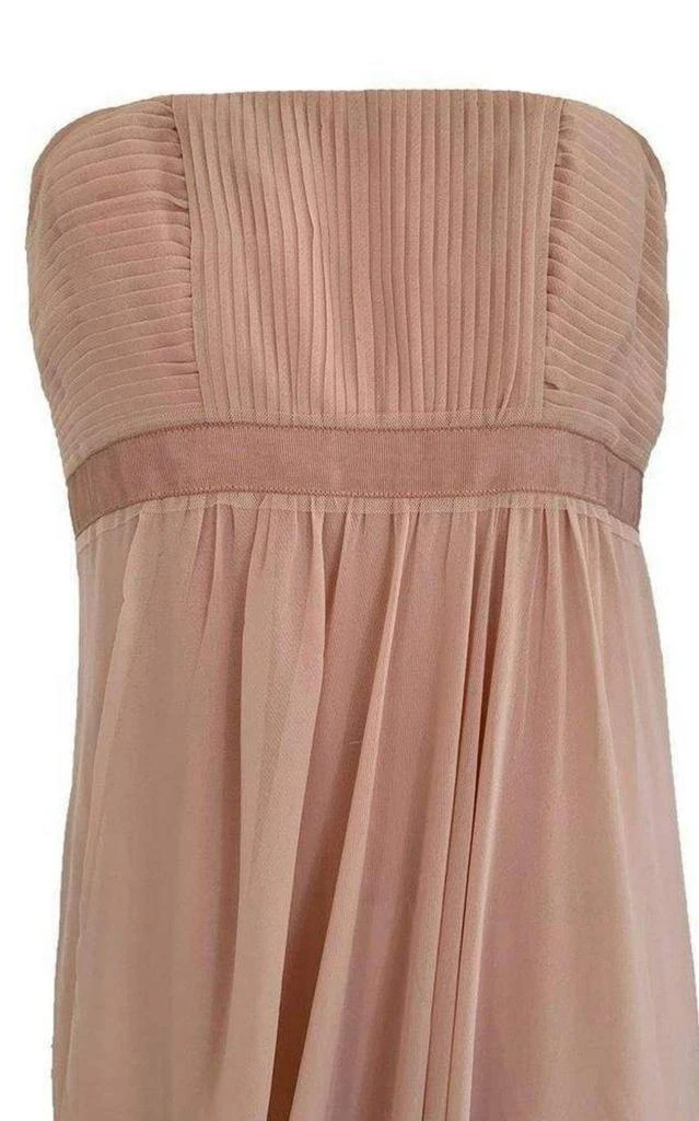 商品BCBG|Cascade Bare Pink Strapless Gown,价格¥1213,第3张图片详细描述
