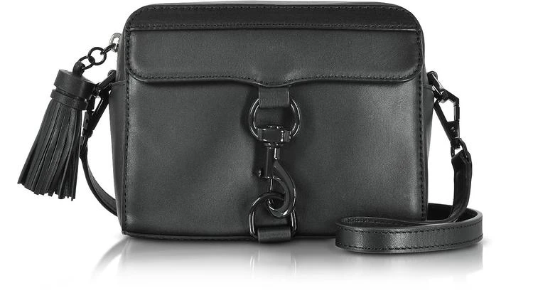 商品Rebecca Minkoff|黑色皮革MAB相机包,价格¥719,第1张图片
