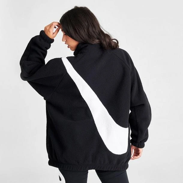 商品NIKE|Women's Nike Sportswear Swoosh Sherpa Reversible Jacket 鞋,价格¥633,第3张图片详细描述