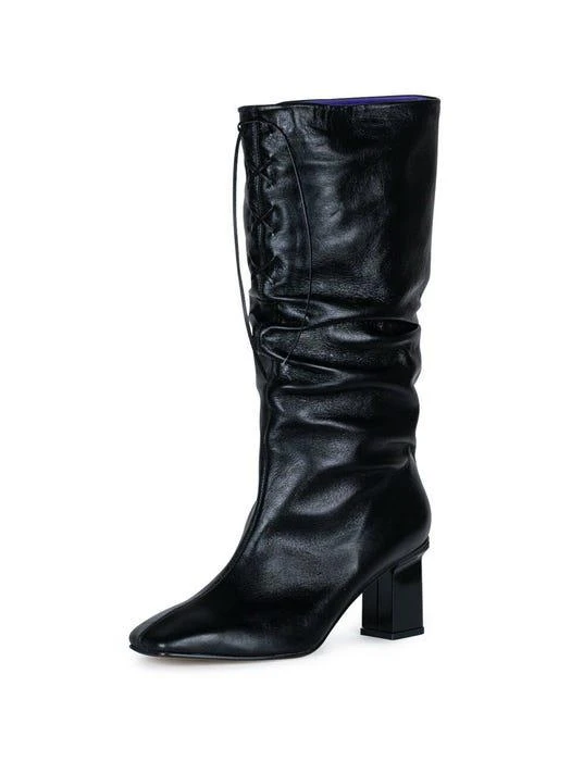 商品NUOSMIQ|Q1AW-B403 / LAVI slouch boots _ 2color,价格¥3467,第3张图片详细描述
