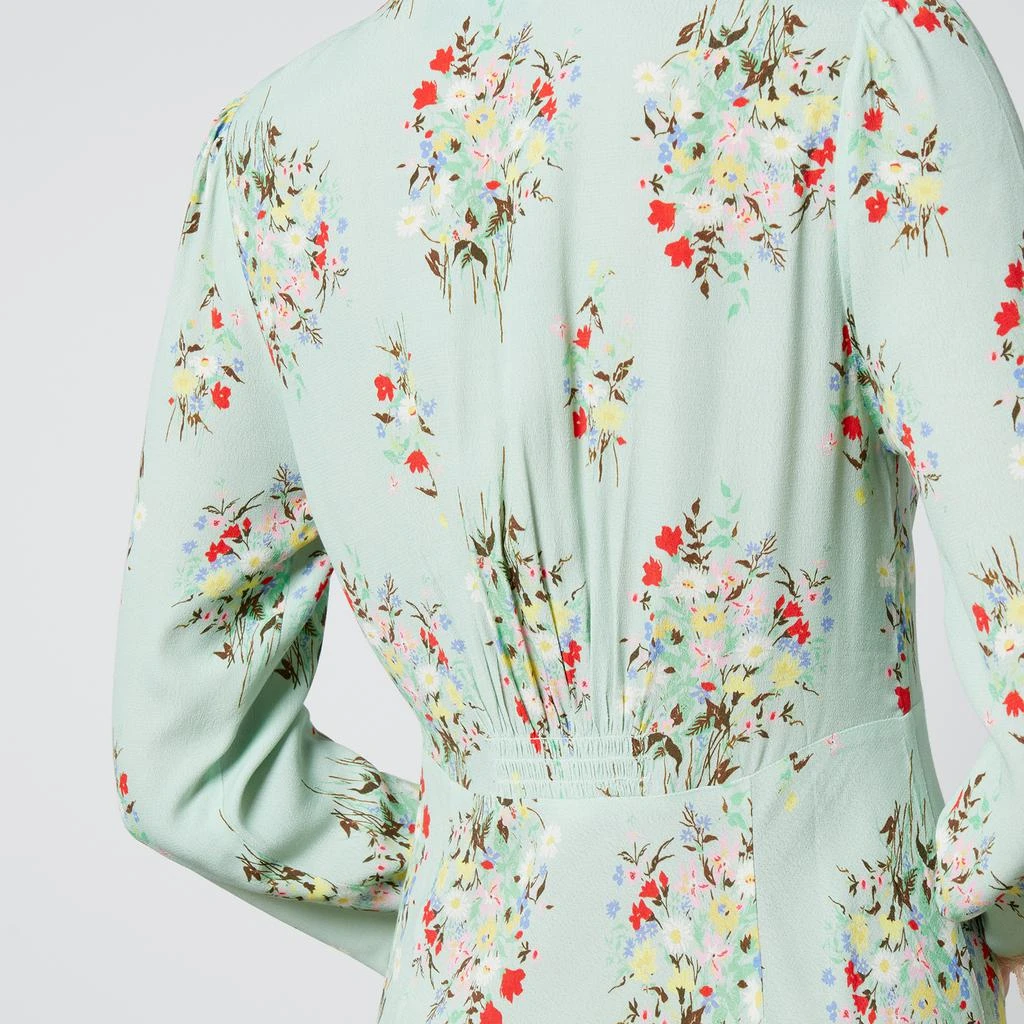 商品Rixo|Rixo Angelica Floral-Print Crepe Midi Dress,价格¥1641,第4张图片详细描述
