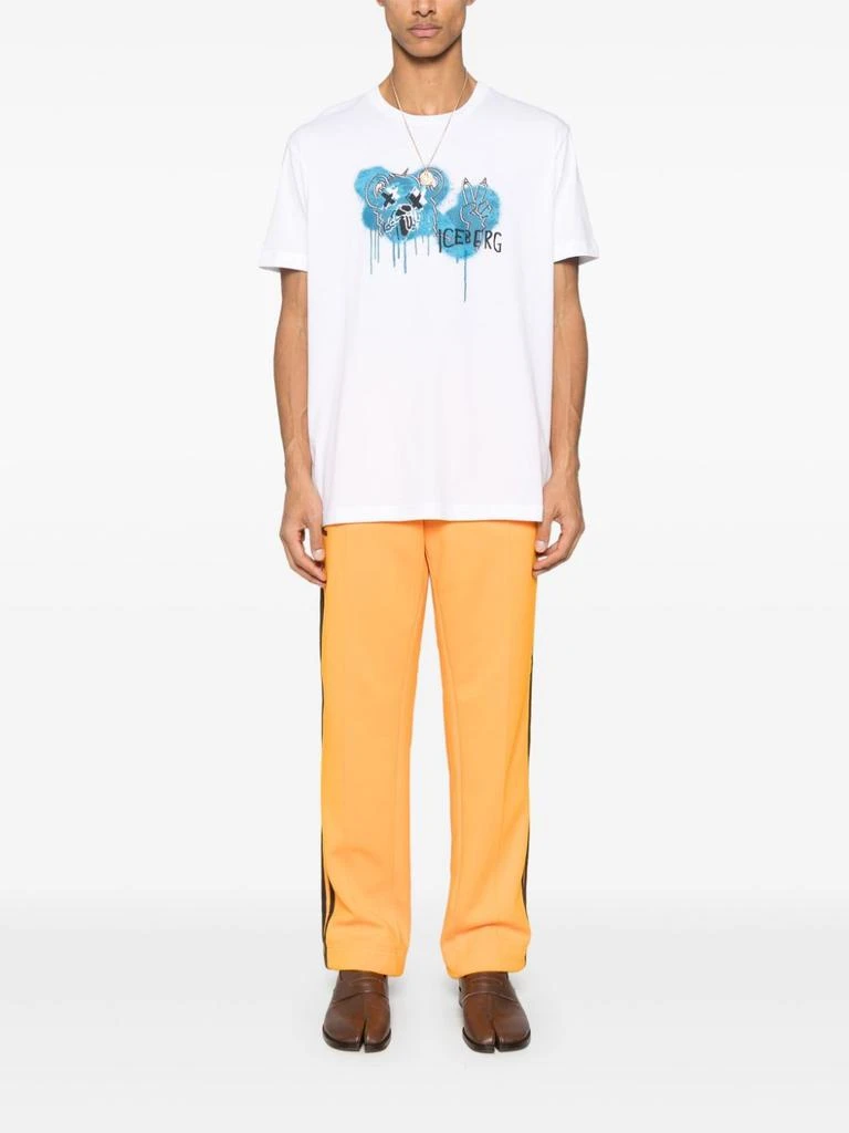 商品Iceberg|ICEBERG - Cotton T-shirt,价格¥1246,第2张图片详细描述