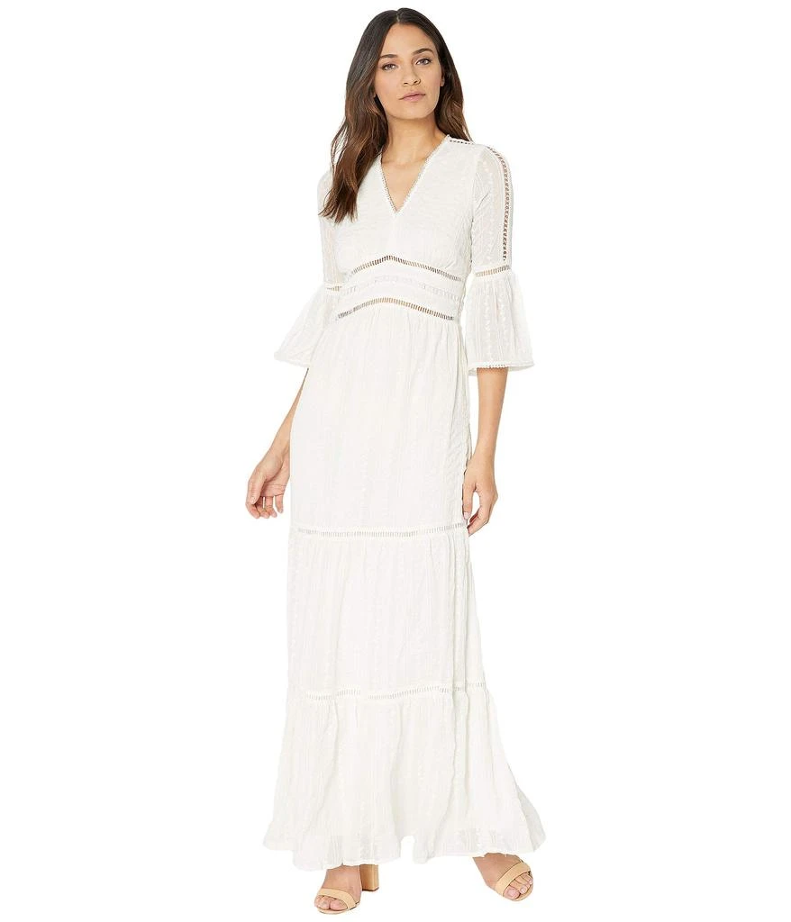 商品Juicy Couture|Embroidered V-Neck Maxi Dress,价格¥765,第1张图片