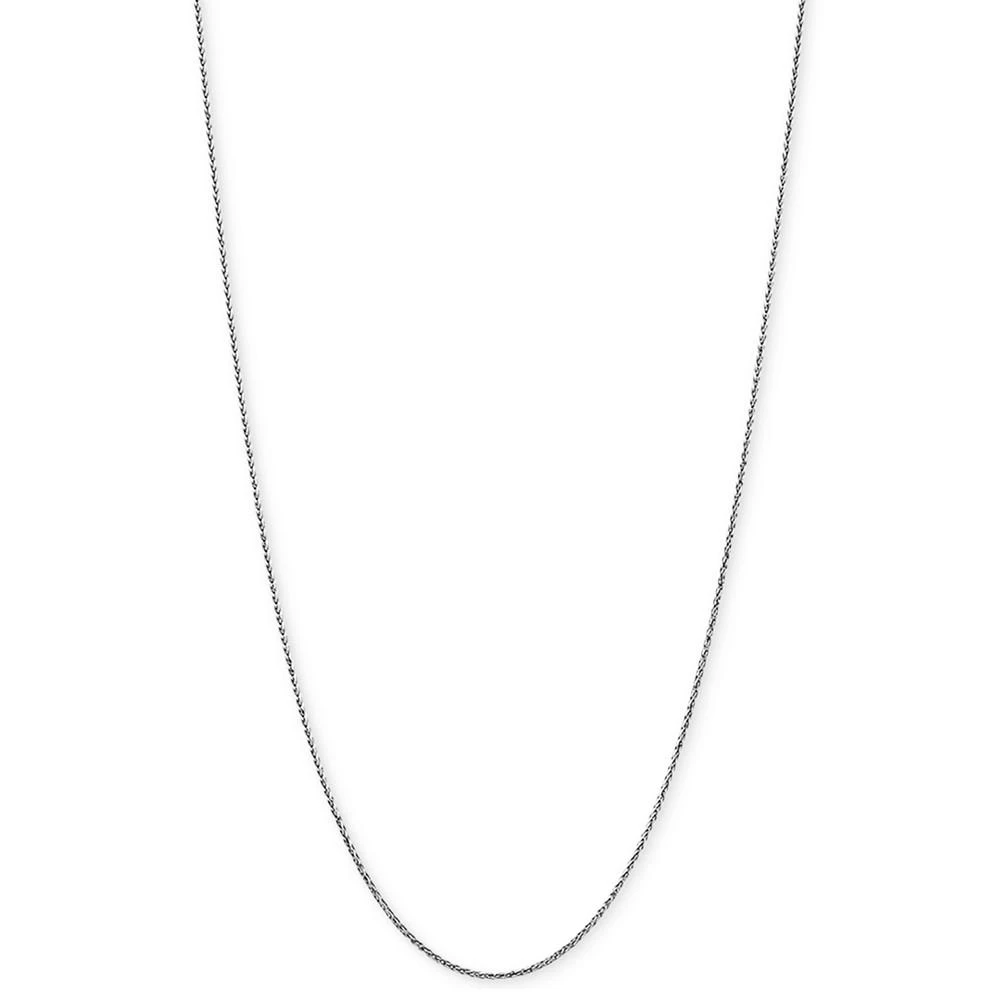 商品Italian Gold|Wheat Link 20" Chain Necklace in 14k White Gold,价格¥2481,第1张图片